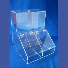 TORRE DISPENSADORA DOBLE Puerta bisagras<br>Medidas: 250 x 250 x 300 mm<br>